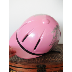 Casco niña rosado