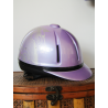 Casco niña morado