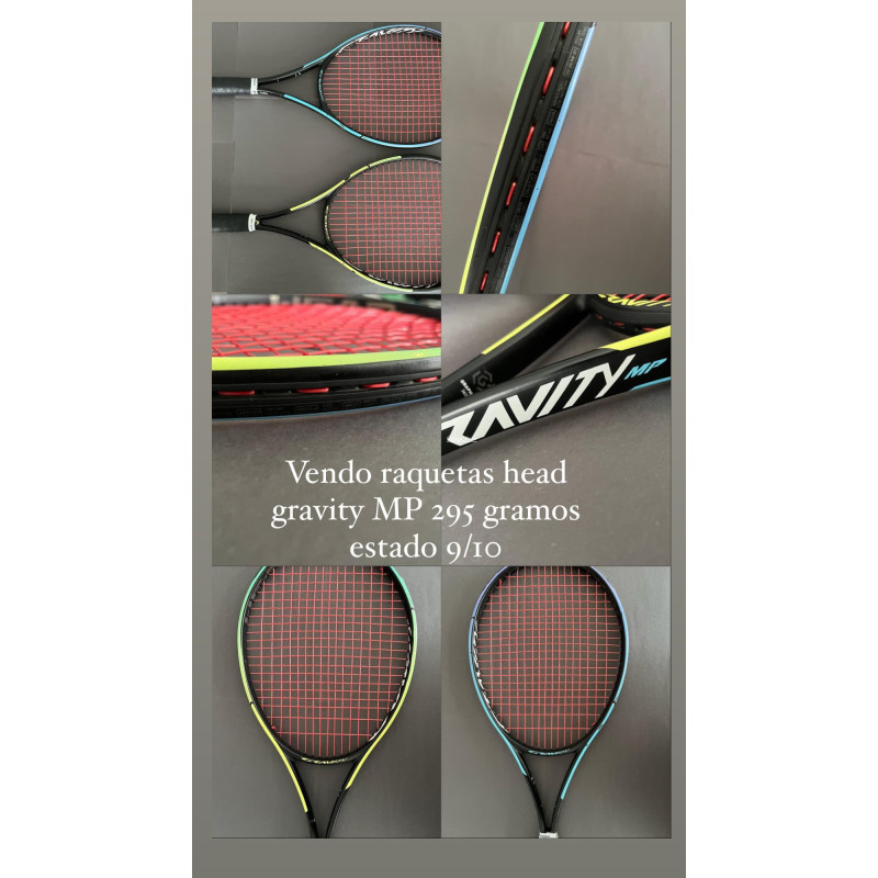 Raquetas Head Gravity MP
