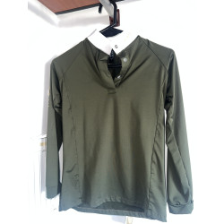 Camisa de concurso verde Marca Galope