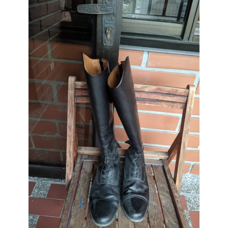 botas de equitacion cuero