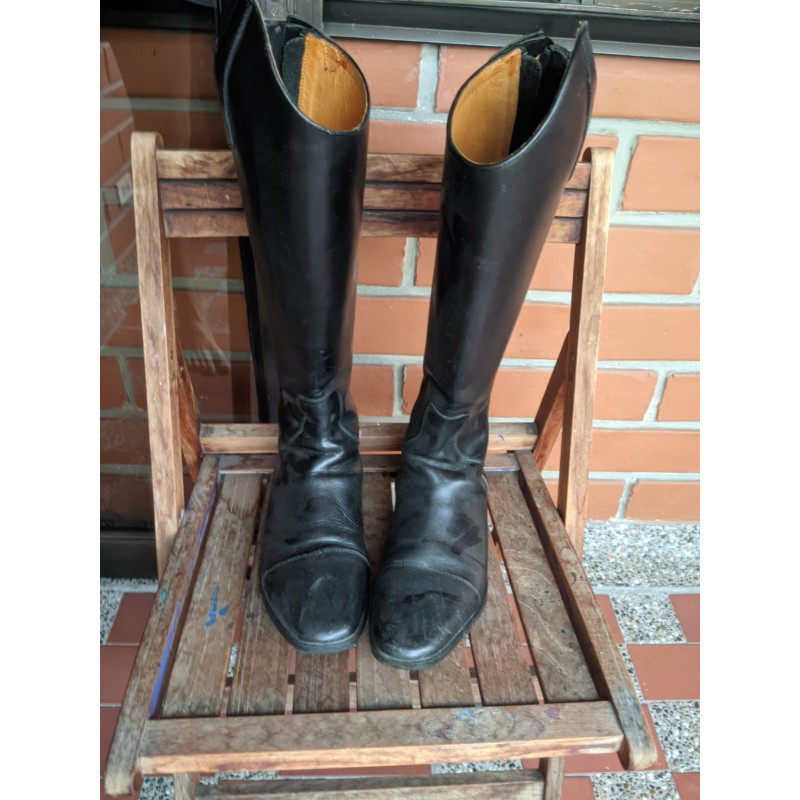 botas de cuero perfecta estado joven o adolecente