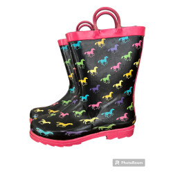 Botas de caucho para niña