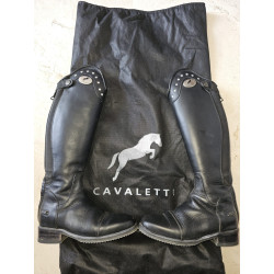 Botas negras cavaletti niña
